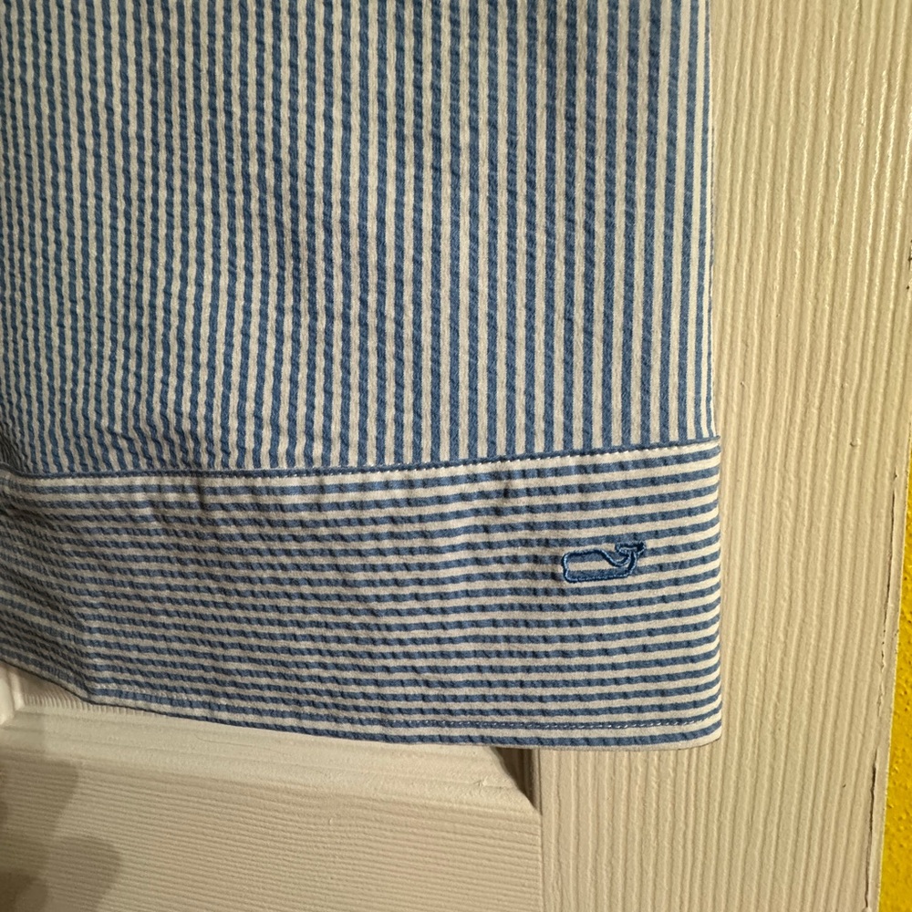 Vineyard Vines Blue Striped Dress - Picture 2 of 4